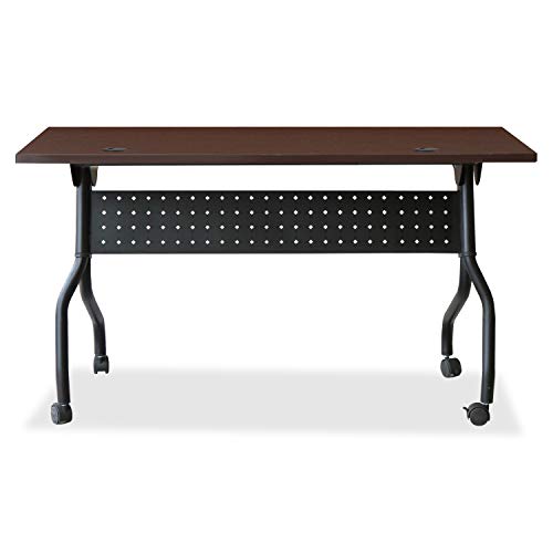 Lorell 59518 Preference Training Table, Black,Mahogany