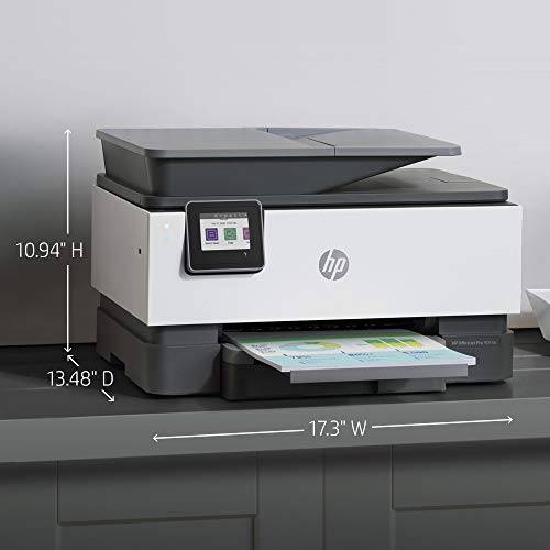 HP OfficeJet Pro 9015e All-in-One Wireless Color Printer for home office, with bonus 6 months free Instant Ink with HP+ (1G5L3A)