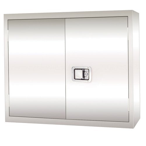 Sandusky Lee SA1D301230-XX 304 Stainless Steel Wall Storage Cabinet, 1 Adjustable Shelf, 30" Height x 30" Width x 12 inch Depth