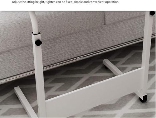 MaGiLL Adjustable Mobile Bed Table Laptop Stand with Tablet Slot
