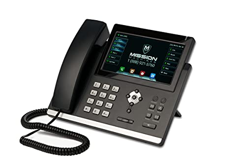 MM MISSION MACHINES S-100 Business Phone System: Executive Pack - Auto Attendant/Voicemail, Call Recording, 2 Month Service (4 Phone Bundle)