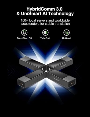 Timekettle X1 AI Interpreter Hub - 40-Language Two-Way Translator Earbuds