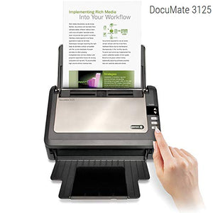 Xerox DocuMate 3125 Duplex Scanner with Document Feeder for PC and Mac