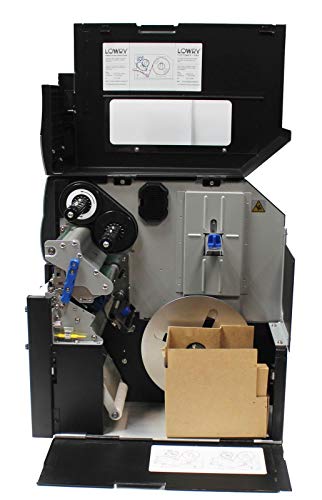 Printronix SL/T4M 252205-001 RFID Thermal Barcode Label Printer Parallel USB Serial Network Rewinder 203DPI