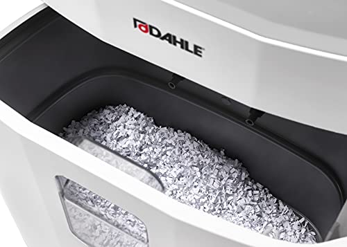 Dahle PaperSAFE PS 380 Paper Shredder, Oil Free, Security Level P-4, 15 Sheet Max, Shreds CDs & Credit Cards