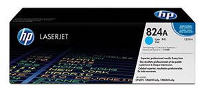 HP 824A (CB381A) Cyan Toner Cartridge for HP Color LaserJet CP6015 CM6030 CM6040