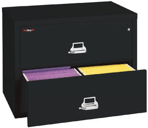 FireKing 2-Drawer Lateral File Cabinet - Fire Proof, Scratch Resistant