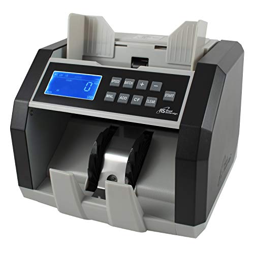 Royal Sovereign High Speed Bill Counter with UV, MG, IR Counterfeit Bill Detector & Front Loader (RBC-ED200)