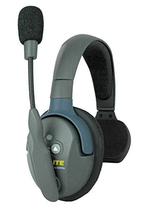 EARTEC HUB523 UltraLITE Wireless System - 1 HUB Full Duplex Transceiver, 2 ULSR Single-Ear DECT Headsets, 3 ULDR Dual Ear Remote Headsets