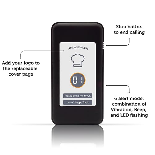 Corum Security NOLAS Social Distancing Pagers - Long Range Queue Management System