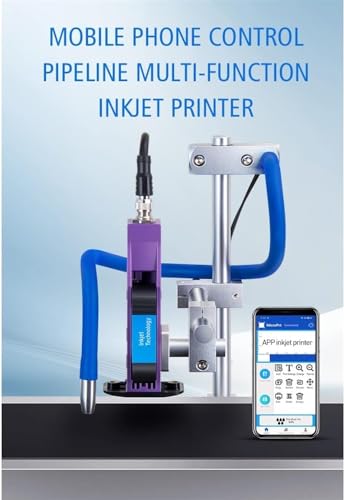 ZIRRFA 12.7mm Thermal Inkjet Printer for QR Batch Code and Expiry Date Label Printing