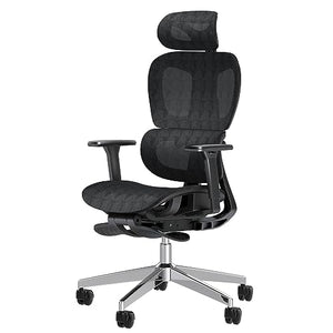PatioMage Ergo3D Ergonomic Office Chair with Adjustable Armrest and High Back - Black