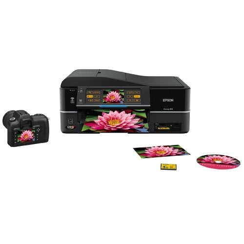 Epson Artisan 810 Wireless All-in-One Color Inkjet Printer, Copier, Scanner, Fax (C11CA52201)