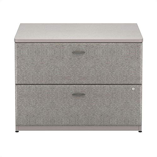 Bush Business Series A 36W 2Dwr Lateral File in Pewter
