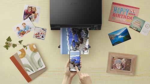 Canon Pixma TS6320 Wireless All-In-One Photo Printer with Copier, Scanner and Mobile Printing, Black, Amazon Dash Replenishment