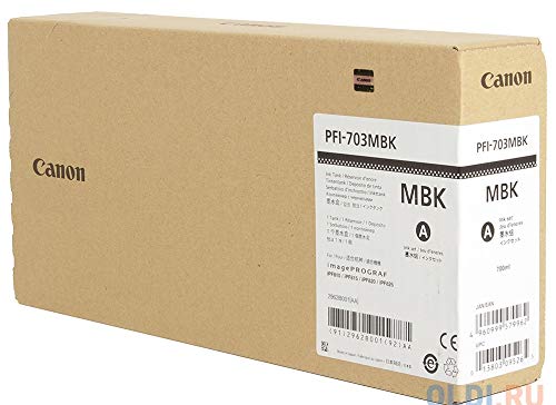 CNM2962B001AA - Canon 2962B001 PFI-703MBK Ink