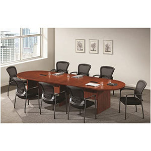 Generic Conference Room Table with Power Data Modules - 12 FT Oval Desk