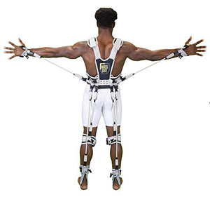 MASS Suit Elite Series by Juke Performance - Professional athletic speed training system - Full body resistance Suit, exercise equipment - Athletic sports system for football, basketball & Soccer.