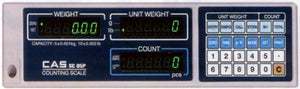 CAS SC10P SC Series Precision Counting Scale, 25lb Capacity, 0.005lb Readability