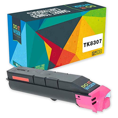 Do it Wiser Compatible Printer Toner Cartridge Replacement for Kyocera TK-8307 / TK 8307 for Kyocera 3050ci 3550ci 3051ci 3551ci Printers - 1T02LK0US0, 1T02LKCUS0, 1T02LKBUS0, 1T02LKAUS0 (4-Pack)