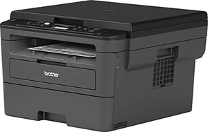 Brother HL-L2390DB Compact Monochrome Laser Wireless All-in-One Printer for Business Office - Flatbed Print Copy Scan - 32 ppm, Duplex Two-Sided Print, 250-Sheet, Tillsiy USB Printer Cable