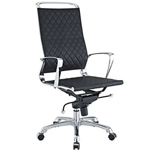 Modway Vibe Highback Office Chair in Black