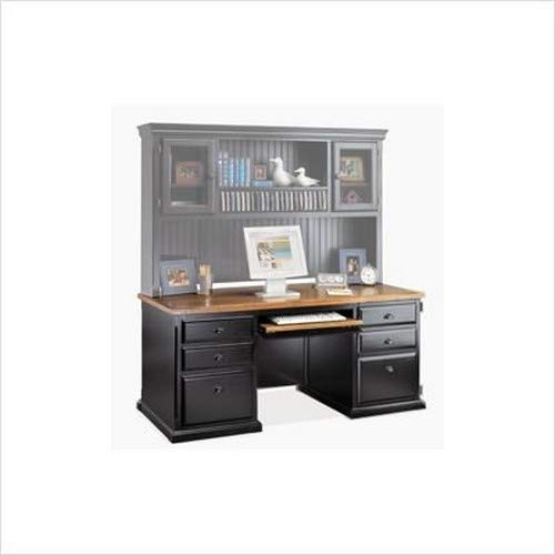 Martin Furniture SO689 kathy ireland Home by Martin Southampton Computer Credenza, Black