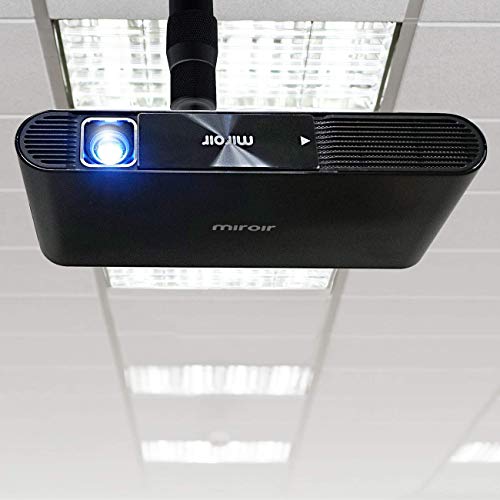 Miroir M631 Ultra Pro Portable Projector | 700 Lumen, 120” Image, 4K Input Support, Home Theater | Gaming | USB – C Charge Video | Native 1080p Resolution (1920 x 1080p) | Rechargeable Battery