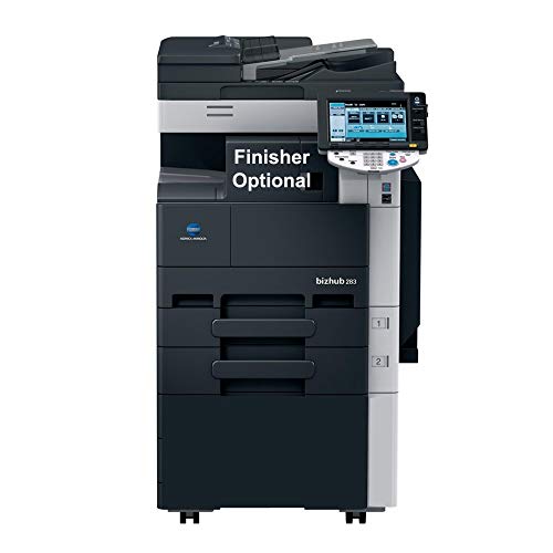 Konica Minolta BizHub 363 Monochrome Laser Multifunction Printer - 36ppm, Copy, Print, Scan, Internet Fax, 2 Trays (Renewed)