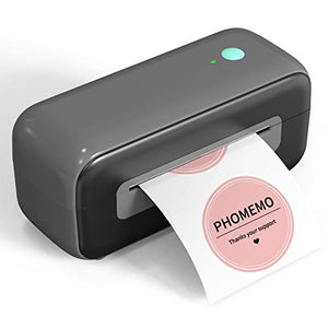 Phomemo Shipping Label Printer, Thermal Label Printer, Label Printer for Shipping Packages, Desktop Label Printer for Home Small Business, Compatible with Amazon, USPS, Paypal, Ebay, Etsy, ect