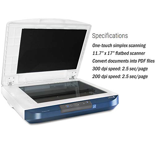Xerox DocuMate 4700 Color Document Flatbed Scanner