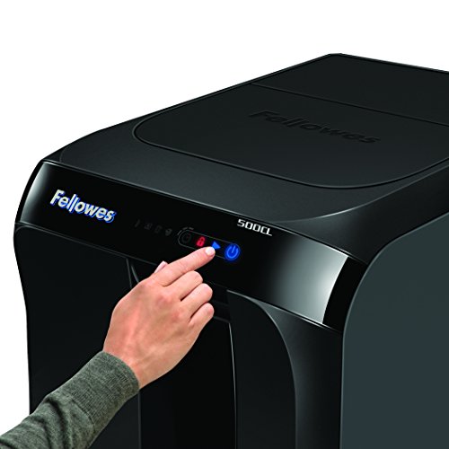 Fellowes AutoMax 500CL 500-Sheet Cross-Cut Auto Feed Shredder (4655301)