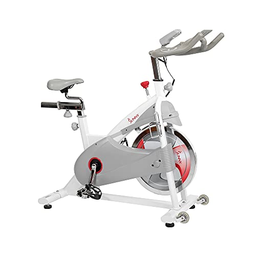 Sunny Health & Fitness Magnetic Belt Drive Premium Indoor Cycling Bike - SF-B1876