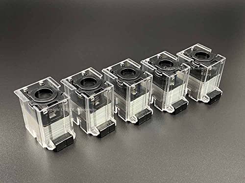 Avanternity's Staple Refills, Compatible with Max No.70FE Staple Cartridge (Code No. MS90023) for EH-70F Flat-Clinch Electric Stapler, Box of 5 Cartridges (Pack of 4 Boxes)