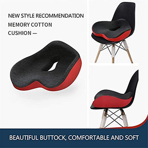 GIENEX Seat - Memory Foam Sit Bone Relief Cushion