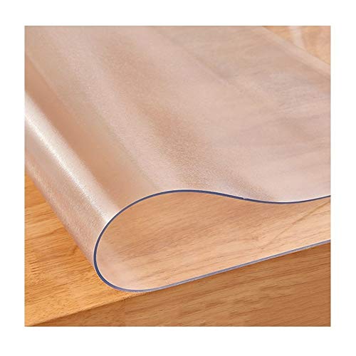 LOLILI Hard Floor Chair Mat, Non-Slip Transparent Carpet Protector - 1.5mm, 140x200cm