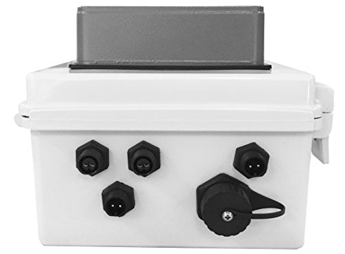 Linortek Netbell-KB-M2 All-in-One Extra Loud Automatic Factory Warehouse Break Buzzer System Programmable Bell Timer Software Web-Based Bell Controller w/Two External Buzzer Outputs Covers 25K sqf