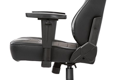 AKRacing Office Series Obsidian Ergonomic Computer Chair with High Backrest, Recliner, Swivel, Tilt, Rocker and Seat Height Adjustment Mechanisms with 5/10 warranty - Carbon Black