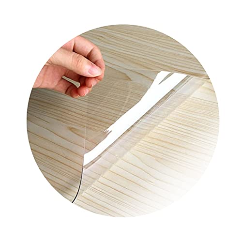 ZWYSL Transparent Chair Mat for Hard Floors, Customizable, Non-Slip, Scratch Resistant - Clear-1.5mm, 180x250cm