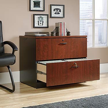 Sauder 419606 Via Lateral File, Classic Cherry Finish