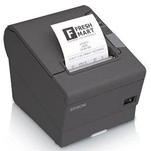 Epson C31CA85A6242 TM-T88V Thermal Receipt Printer, MPOS, Energy Star Rated, Ethernet and USB Interface, Power Supply, Dark Gray