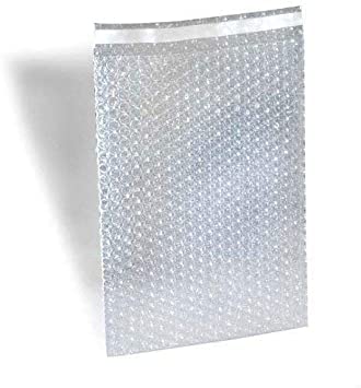 PSBM Bubble Pouches Bubble Out Bags, 8x11.5 Inch, 700 Pack, Clear, Self Seal Air Cushion Bags For Moving Protecting & Shipping Fragile Items