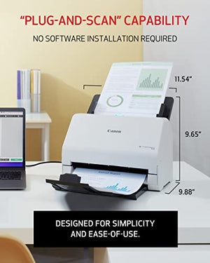 Canon imageFORMULA R30 Office Document Scanner, Auto Document Feeder, Duplex Scanning