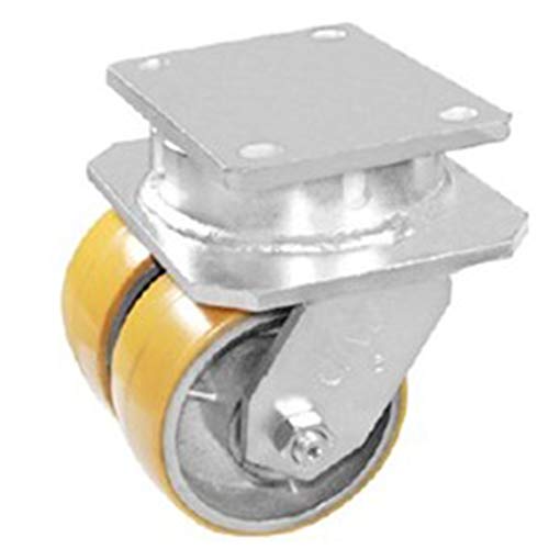 75mm*2mm+2 tons Super Heavy Double Polyurethane Universal Plus Heavy Rotating Brake