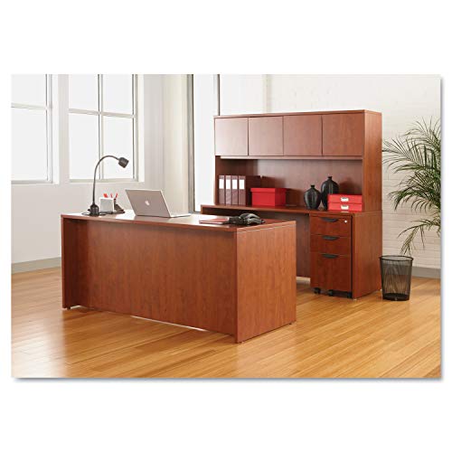 Alera Valencia Series 66 by 30 by 29-1/2-Inch Desk Shell, Medium Cherry