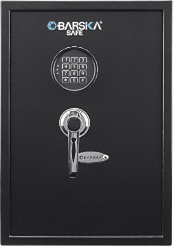 Barska AX13098 1.45 Cubic Ft Large Keypad Safe, One Size, Black