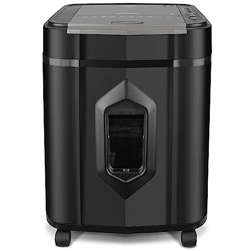 Aurora Professional Grade AU125MA Micro-Cut Paper Shredder - 120-Sheet Auto Feed - P-5 Security Level