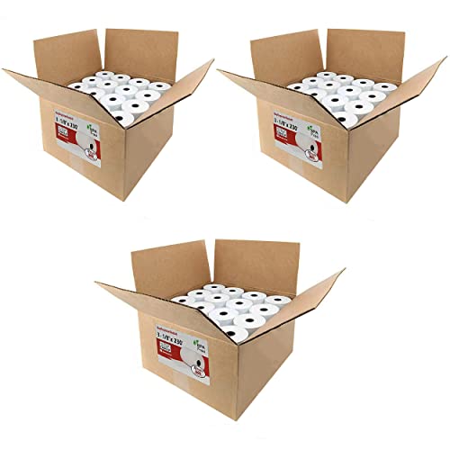 (192 Rolls) 3 1/8 x 230 Thermal Paper Receipt Rolls fits all Clover POS Cash Register Printers, Star Micronics SCP700 TSP100 TSP300 TSP400 TSP500 TSP600 TSP 700 TSP2000 CT S300 from BuyRegisterRolls