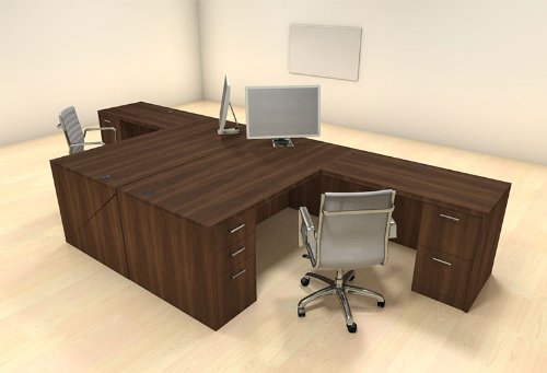 UTM Modern Executive Office Workstation Desk Set - CH-AMB-F19