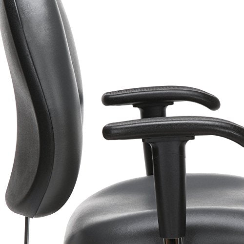 OFM 24/7 Vinyl Chair, Charcoal